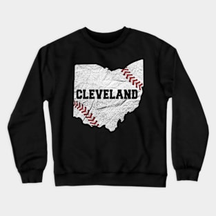 Cleveland Ohio-Baseball' Sport Baseball Crewneck Sweatshirt